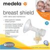 imageMedela Breast Shield with Valve and Membrane Compatible with Pump in Style Advanced and Symphony Breast Pumps Only