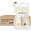 imageMedela Easy Pour Breastmilk Storage Bags 100 Count 7oz210ml Disposable Leakproof Fast Freeze Breast Milk Protection Recyclable ampamp BPA FreeEasy Pour Bags