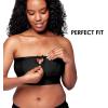 imageMedela Hands Free Pumping Bustier  Easy Expressing Pumping Bra with Adaptive StretchBlack