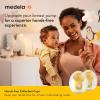 imageMedela HandsFree Collection Cups Compatible with Freestyle Flex Pump in Style with MaxFlow and Swing Maxi Electric Breast Pumps 1 Set of 2 CupsCollection Cups