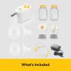 imageMedela HandsFree Collection Cups Compatible with Freestyle Flex Pump in Style with MaxFlow and Swing Maxi Electric Breast Pumps 1 Set of 2 CupsPro Traditional