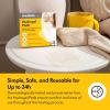 imageMedela Hydrogel Pads Instant Pain Relief for Cracked or Sore Nipples from Breastfeeding and Pumping Cooling Moisture Supports Natural Healing Pack of 4HydroGel Pads