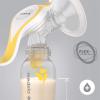 imageMedela New Harmony Manual Breast Pump with Flex Breast Shield and 100 Count Breast Milk Storage Bags Compact Single Hand Breastpump Ready to Use Breastmilk Bags for Breastfeeding