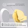 imageMedela PersonalFit Flex Replacement Connectors 2 per Pack Compatible with Freestyle Flex and Pump in Style with MaxFlow Breast Pumps Authentic Spare Parts