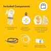 imageMedela Pump Your Way Deluxe Bundle Featuring Swing Maxi Double Electric Breast Pump with Wearable HandsFree Collection Cups PersonalFit Flex Breast Shields and ConnectorsSwing wCollection Cups  Bottles  Shields