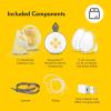 imageMedela Pump Your Way Deluxe Bundle Featuring Swing Maxi Double Electric Breast Pump with Wearable HandsFree Collection Cups PersonalFit Flex Breast Shields and ConnectorsSwing wCollection Cups