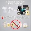 imageMedela Spare or Replacement PersonalFit Connectors Compatible with Pump in Style Advanced Breast PumpNew Personalfit Connectors