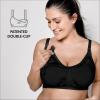 imageMedela Womens 3 in 1 Nursing ampamp Pumping BraBlack