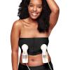 imageMedela Hands Free Pumping Bustier  Easy Expressing Pumping Bra with Adaptive StretchBlack