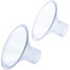 imageMedela PersonalFit Breast Shields 2 Pack of Small 21mm Breast Pump Flanges Authentic Medela Spare Parts Made Without BPA