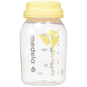 imageBreast Milk Collection and Storage Bottles with Solid Lids  6pk5oz150mL Breastmilk Container Compatible with Medela Breast Pumps and Made Without BPA6 Count Pack of 3