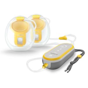 imageMedela Breast Milk Storage Cooler Bag with Contoured Ice Pack 4 Bottles and Lids Convenient Breastmilk TransportFreestyle HandsFree Breast Pump