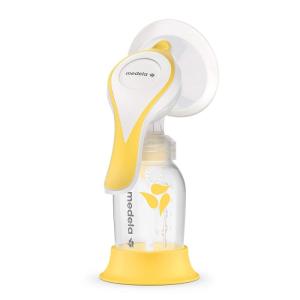 imageMedela Harmony Manual Breast Pump Compact Swiss Design with PersonalFit Flex Shields and Medelas 2Phase Expression TechnologyHarmony