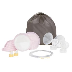 imageMedela Pump in Style Advanced Double Pumping Kit with Authentic Medela Spare Parts Includes Breast Shields Connectors and Accessory Bag Made Without BPA