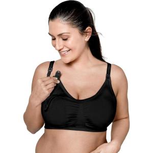 imageMedela Womens 3 in 1 Nursing ampamp Pumping BraBlack