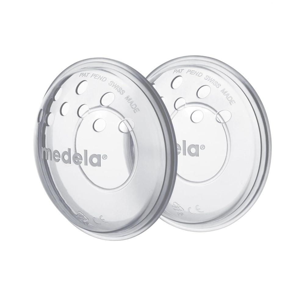 imageMedela SoftShells Breast Shells for Sore Nipples for Pumping or Breastfeeding Discreet Breast Shells Flexible and Easy to Wear Made Without BPANipple