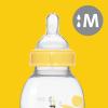 imageMedela Breast Milk Storage Bottles 3 Pack of 8 Ounce Breastfeeding Bottles with Nipples Lids Wide Base Collars and Travel Caps Made Without BPA8 ozmL