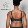 imageMedela Keep Cool Ultra Bra  Seamless Maternity ampamp Nursing Bra with 6 Breathing Zones Soft Touch Fabric and Extra SupportBlack