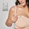 imageMedela Keep Cool Ultra Bra  Seamless Maternity ampamp Nursing Bra with 6 Breathing Zones Soft Touch Fabric and Extra SupportChai