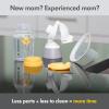 imageMedela Pump in Style Double Electric Breast Pump with Wearable inBra Collection Cups 1st Gen HospitalGrade Performance DishwasherSafe Includes Power Adapter ampamp Battery PackBottle  Shields