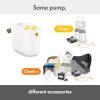 imageMedela Pump in Style Double Electric Breast Pump with Wearable inBra Collection Cups 1st Gen HospitalGrade Performance DishwasherSafe Includes Power Adapter ampamp Battery PackBottle  Shields