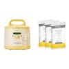 imageMedela Symphony Breast Pump Hospital Grade Single or Double Electric Pumping Efficient and ComfortableBreast Pump  Skin Cleaning Wipe