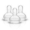 imageMedela Slow Flow Spare Nipples with Wide Base 3 Pack Compatible with Medela Storage Bottles Made Without BPA3 Count Pack of 1