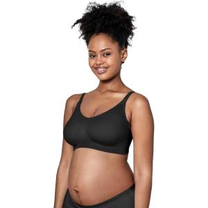 imageMedela Keep Cool Ultra Bra  Seamless Maternity ampamp Nursing Bra with 6 Breathing Zones Soft Touch Fabric and Extra SupportBlack