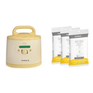 imageMedela Symphony Breast Pump Hospital Grade Single or Double Electric Pumping Efficient and ComfortableBreast Pump  Skin Cleaning Wipe