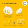 imageMedela Magic InBra HandsFree Wearable Breast Pump with Fluidfeel Technology App Connectivity and Advanced Sensor Control UltraSlim UltraLightweight Silent HospitalGrade